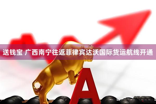 送钱宝 广西南宁往返菲律宾达沃国际货运航线开通