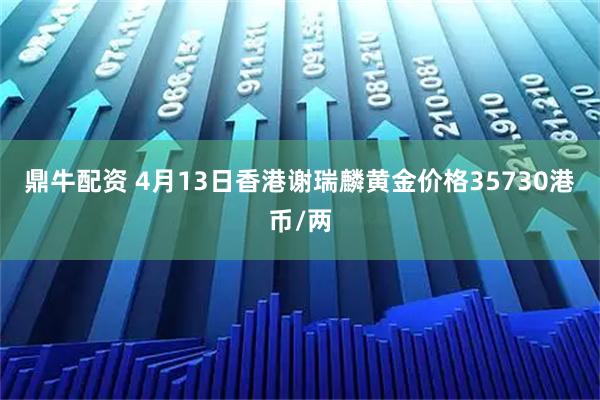 鼎牛配资 4月13日香港谢瑞麟黄金价格35730港币/两